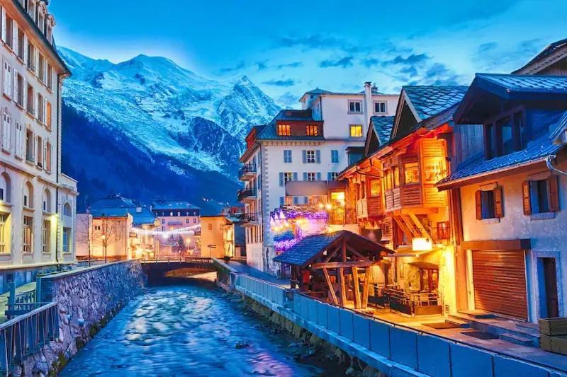 Green Apple Chamonix, Centre, Parking, Ski-In/Out Exterior photo